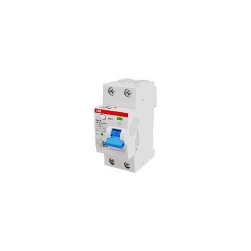 ABB Stotz S&J FI-Schutzschalter TypB 2P 25A,30mA,3kA,2TE F202B-25/0,03-2TE (2CSF202568R1250)