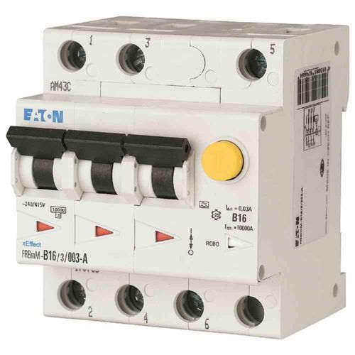 EATON FI/LS-Schutzschalter 3p C16 0,03A 415V A 10kA