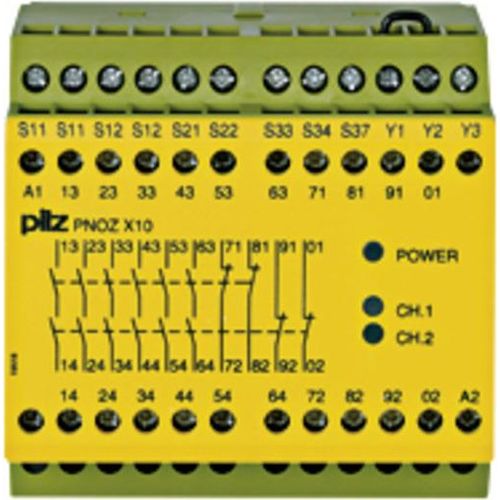 Pilz 774709 PNOZ X10 24VDC 6n/o 4n/c 3LED