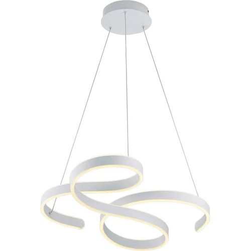 Trio Lighting Led Pendelleuchte Francis Hängeleuchte Hängelampe Lampe Weiß Matt