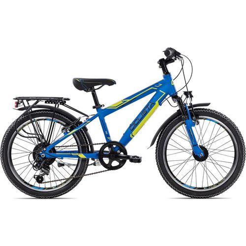 Ciclista Adventure 20 sportliches Kinderfahrrad mit Gepäckträger 20 Zoll Blau 29 cm