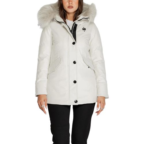 Blauer Winterparka Damen Weiß : Größe - L Größe: L