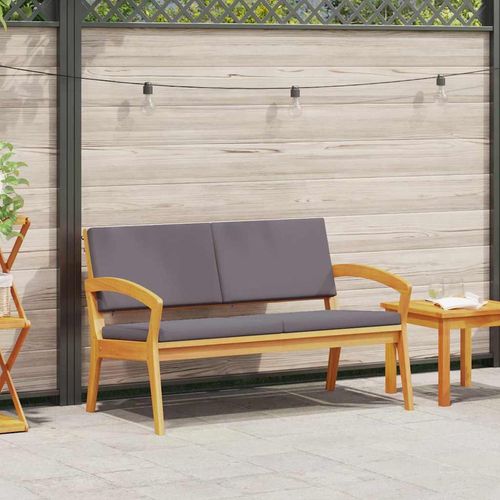 Gartenbank Braun Massivholz Akazie