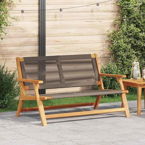 Gartenmöbel Grau 78 x 122 x 73cm Massivholz Akazie