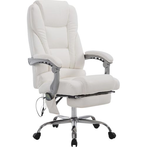 Bürostuhl HLO-CP67 mit Massagefunktion weiß