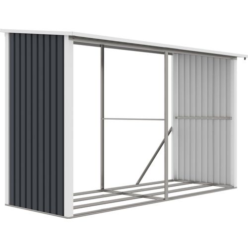 Kaminholzregal G21 WOH 682 – 302 x 119 cm, Anthrazit