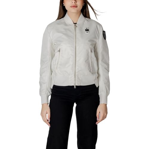 Blauer Damen Frühlingsjacke Weiß : Größe - S Größe: S