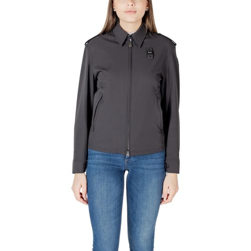 Blauer Frühlings-Sommerjacke Damen Schwarz : Größe - S Größe: S