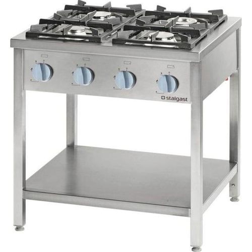 Gasherd Serie 700 - G20, 4 Brenner (3,5+5+2x7), 800 x 700 x 850 mm (B x T x H)