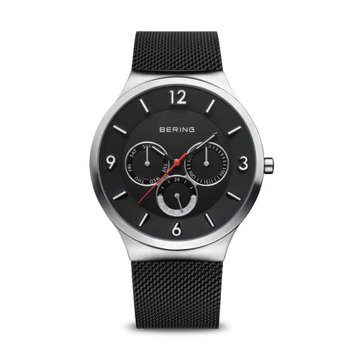 Bering Herren Armbanduhr Classic 41 mm Armband Milanaise 33441-102