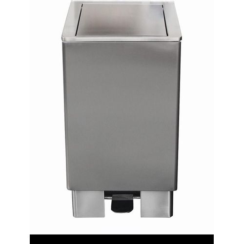 SARO Edelstahlmülleimer 90 Liter, Modell Jupiter Hygiene, Desinfektion, Reinigen