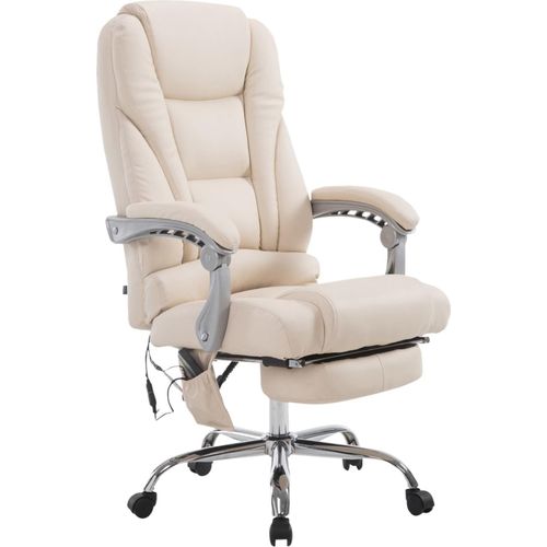 Bürostuhl HLO-CP67 mit Massagefunktion creme