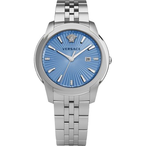 Versace Herren Armbanduhr V-Urban 42 mm Armband Edelstahl VELQ01119