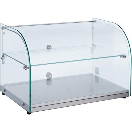 Combisteel Show-Vitrine neutrales Tischmodell mit 45 Liter