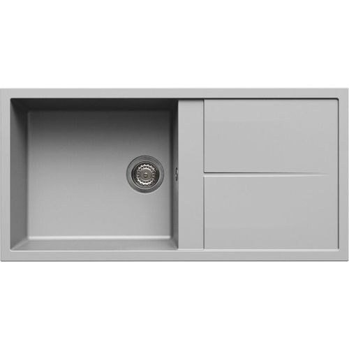 Elleci Unico 480 Aufsatzwanne Rechteckig Metaltek