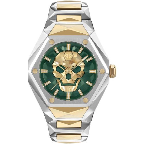 Philipp Plein Analog 'The $kull Spikes' Herren Uhr PWPWA0724