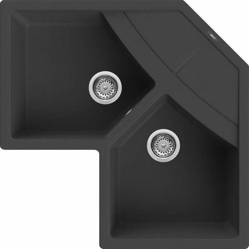 Elleci Unico Corner Aufsatzwanne Ecke Granitek