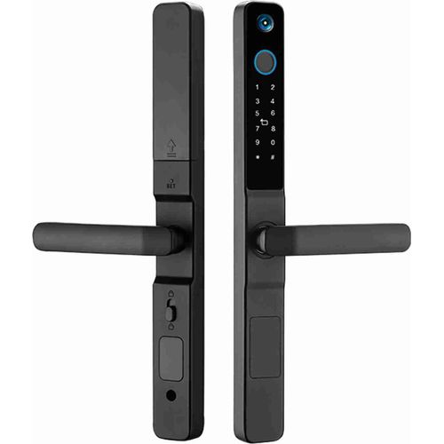 Türschloss APP Keyless Entry Türschloss Aluminiumlegierung 1080P Kamera Smart Lock für Tuya