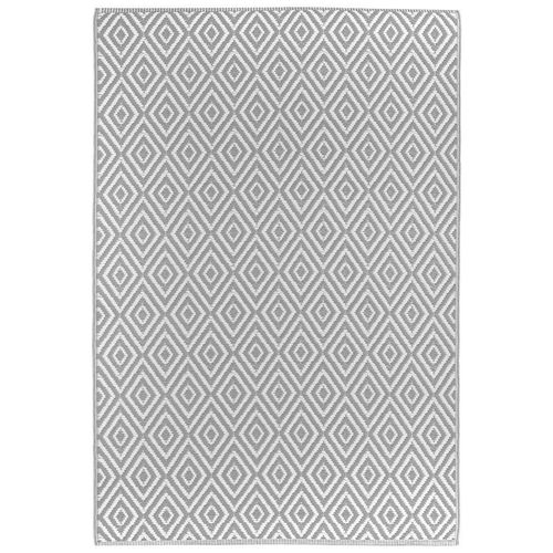 Boxxx Outdoorteppich Ibiza , Grau, Weiß , Textil , Graphik , rechteckig , 120x180 cm , in verschiedenen Größen erhältlich , Teppiche & Böden,