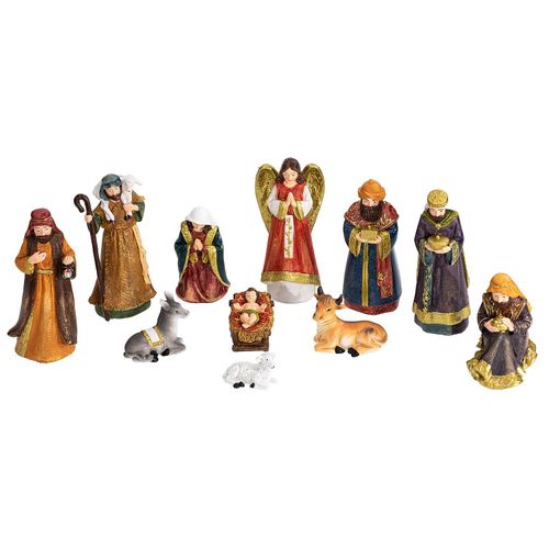 Krippenfiguren, 1,5–11 cm