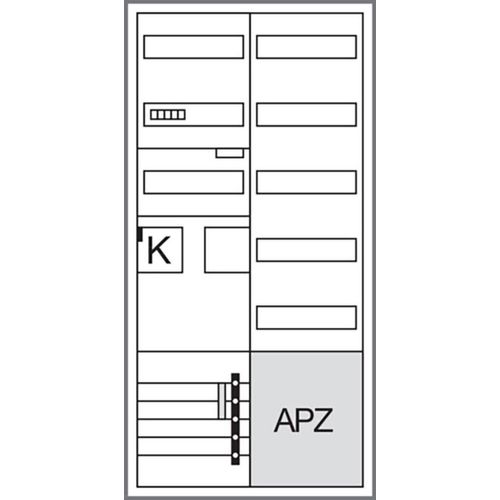Hager Komplettschrank, universZ ZB32SEA15