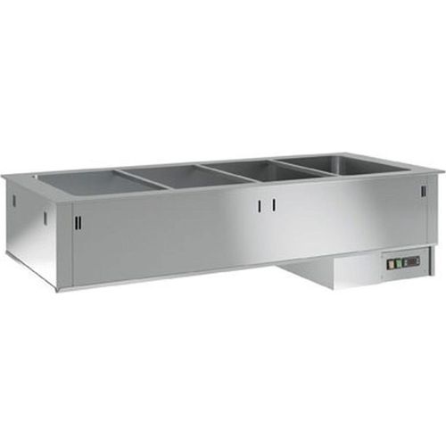 KBS Einbau Bain Marie Gn 5/1 Anschlussfertig 400 Volt 1780 x700 x380 mm
