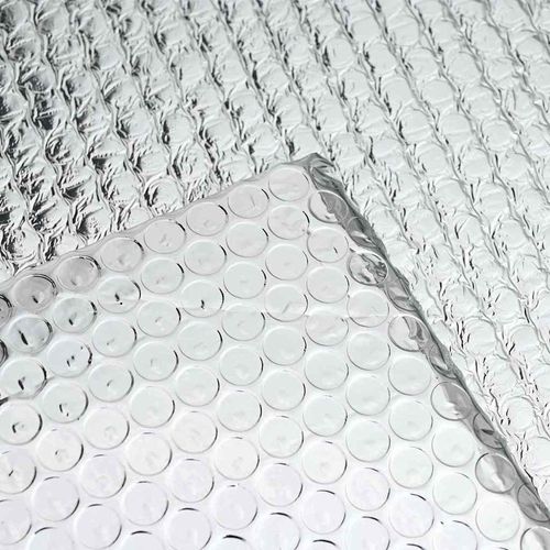 vidaXL Heizkörper-Reflektorfolie Silber 1 x 50 m Aluminium