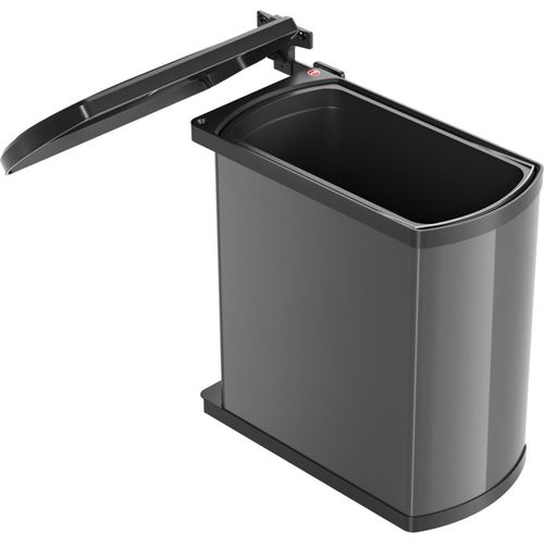 Hailo Mülleimer, Einbau ab 45cm Schrank, Kosmetikeimer Bad, 1x18 L