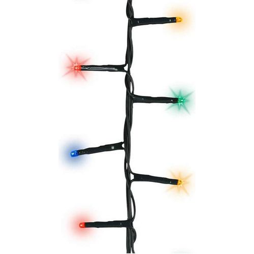 Outdoor blinkende kompakte led girlande lila und orange 14m 500l schwarzer draht