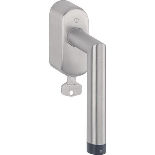 Fenstergriff Amsterdam E0400Z-EF/US950S Edelstahl 37 mm matt abschließbar SecuSelect® / Secustik® / Schnellstift
