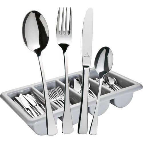 Arundo BISTRO Besteckset 145-teilig – Edelstahl 18/10, inkl. Besteckkasten