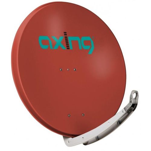 Axing SAA85-03 Alu-Satellitenantenne rot