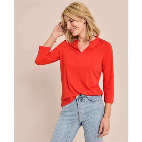 Shirt mit Strasssteinhimmel