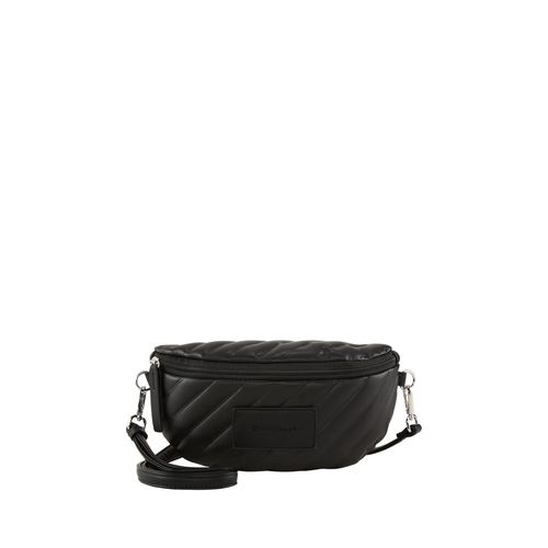 TOM TAILOR Damen TTMIRELA Gürteltasche mit Wattierung, schwarz, Uni, Gr. ONESIZE