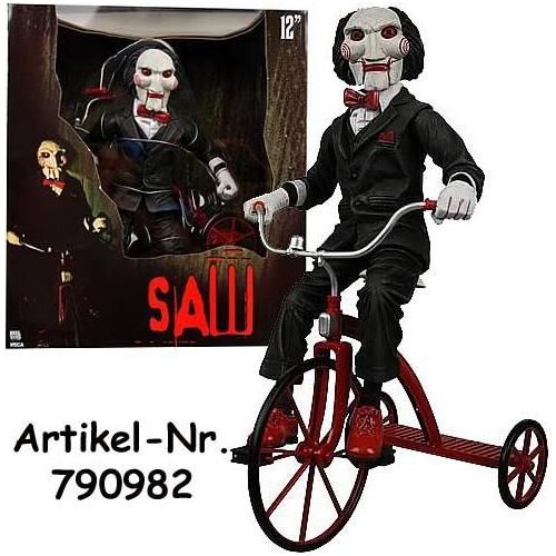 Saw Actionfigur mit Sound Billy mit Dreirad 30 cm