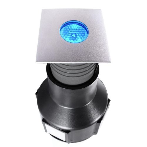 Deko-Light 730244 Bodeneinbauleuchte Easy Square II RGB , Silber-grau