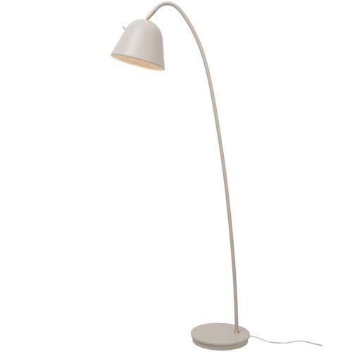 Fleur Stehlampe Leselampe Ø 23,4 cm Weiß / Beige