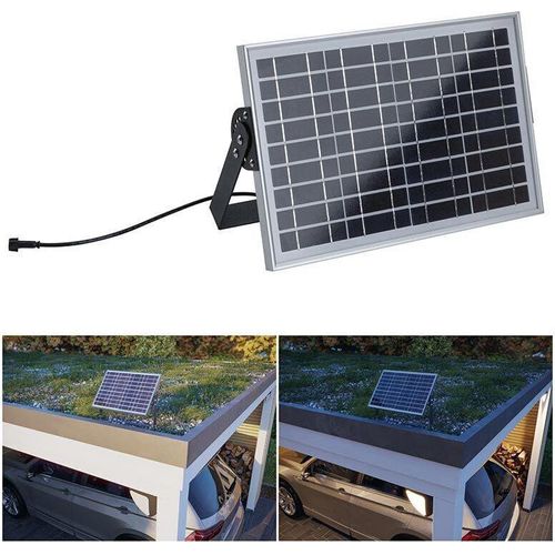 Park + Light Einspeisung Solarmodul Silber IP65