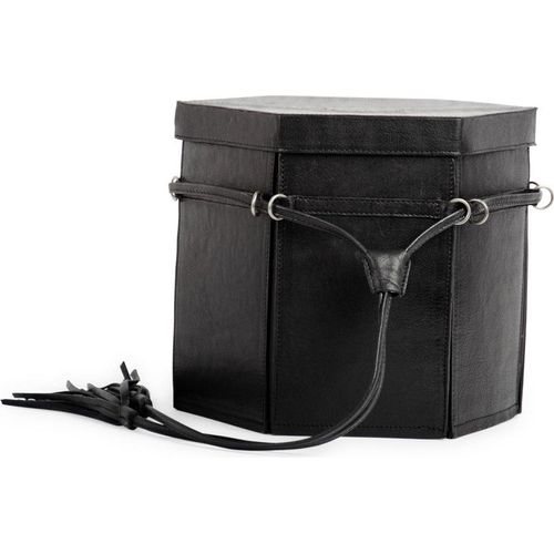 muud Evita XL Ledertasche schwarz