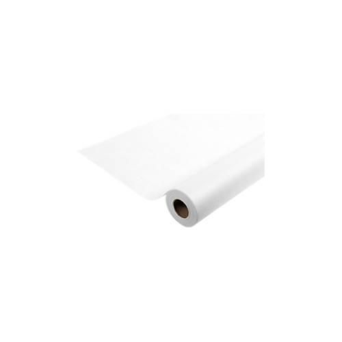 Tischdecke ProNappe, wasserabweisend, abwischbar, reißfest, L 20 m x B 1200 mm, recycelbares Spunbond, weiß, 1 Rolle