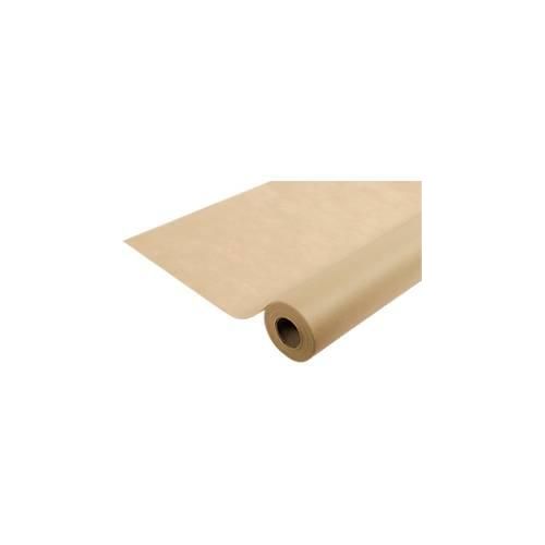 Tischdecke ProNappe, wasserabweisend, abwischbar, reißfest, L 20 m x B 1200 mm, recycelbares Spunbond, schnurbraun, 1 Rolle