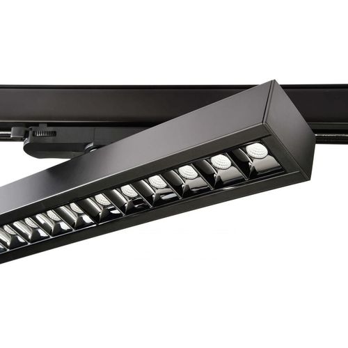 DEKO-LIGHT Alnitak 25 3-Phasen-Spot, 34 W, 3000 K, 220-240 V/AC, 50 / 60 Hz, schwarz (707114)