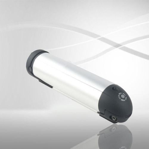 E-Bike Trinkflaschenakku 36V 14Ah 504Wh LG Zellen silber Li-Ion Rahmenakku Battery Akku Pedelec