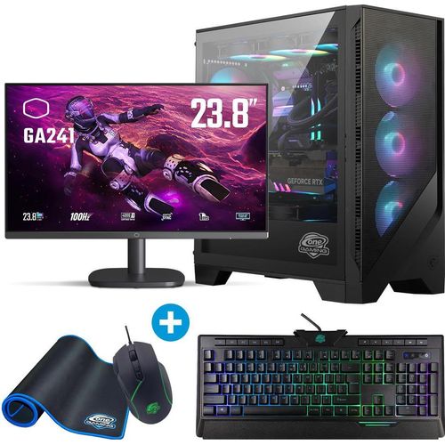 Gaming Komplett-PC AN395 - Ryzen 5 5500 - RTX 3060 - 512 GB NVMe - 16GB RAM