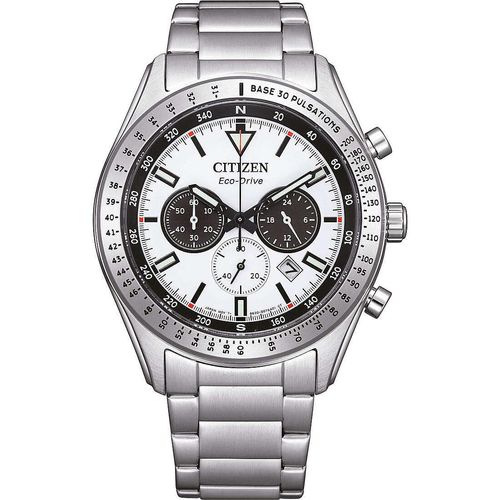 Chronograph Citizen Silber Kollektion Action OF - mann