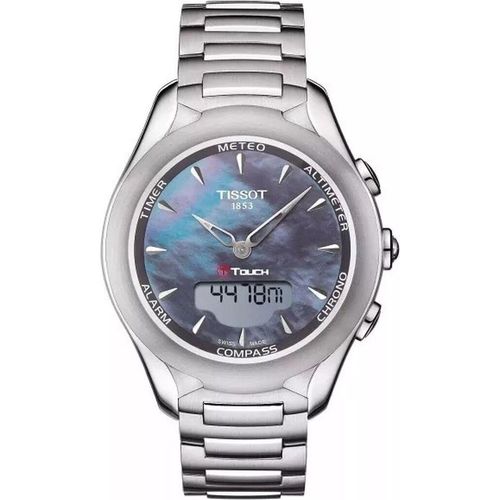 Tissot Damen Quarzuhr Quarzuhr T-Touch T0752201110101 TIS-T0752201110101 Perlmutt Onesize