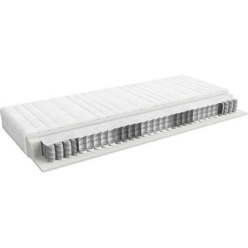 Hochwertige Taschenfederkernmatratze Variant II 160x200 H3 von Black Red White