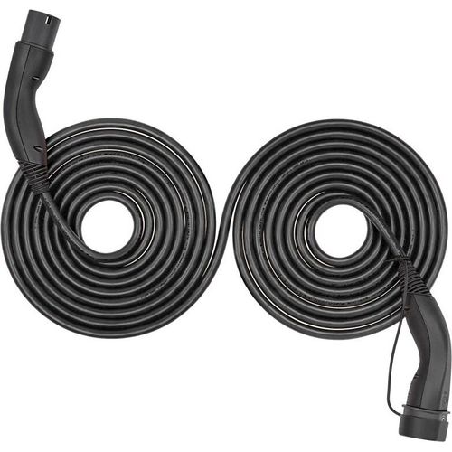 LAPP MOBILITY Selbstaufrollendes Ladekabel Typ 2, bis zu 22 kW, 7 m, schwarz - (5555934054) 32 A, 3-phasig, zum Laden von Hybrid- und Elektroautos mit Typ-2-Anschluss