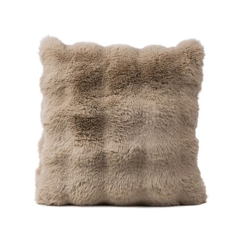 Kissen BUBBLES taupe