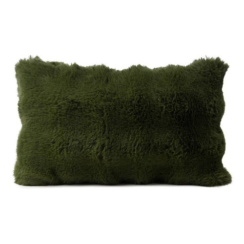 Kissen BUBBLES dunkelgrün